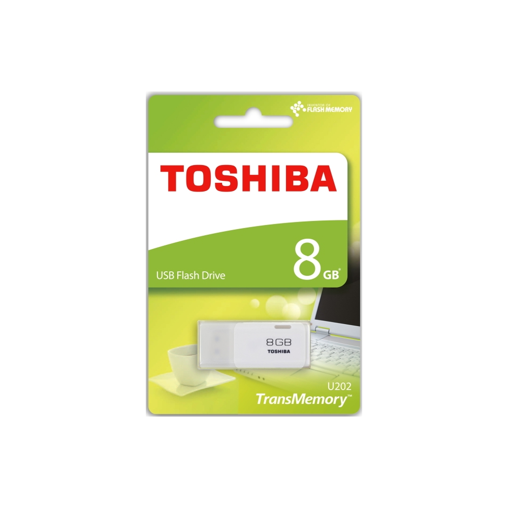 USB ფლეშმეხსიერება TOSHIBA  THN-U202W0080E4