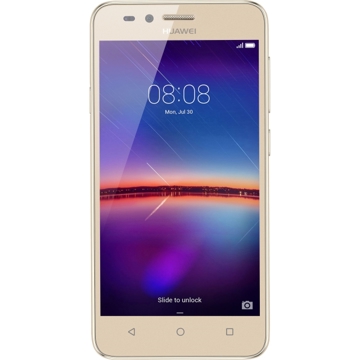 მობილური ტელეფონი Huawei Y3 2017 LTE Dual SIM Gold 8GB, 5 inch 