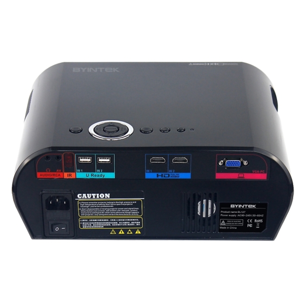 პროექტორი BYINTEK BL127 LED WXGA 1280 x 800 720P 20,000Hrs USB HDMI VGA Projector 