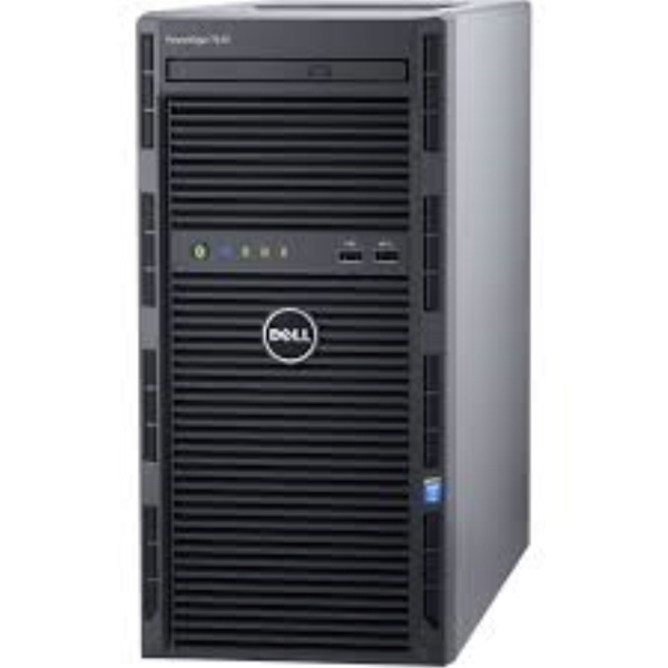 სერვერი DELL PowerEdge T130 TOWER, Intel Xeon E3-1230 v6 3.5GHz, 8M cache, 4C/8T, turbo (72W), 16GB