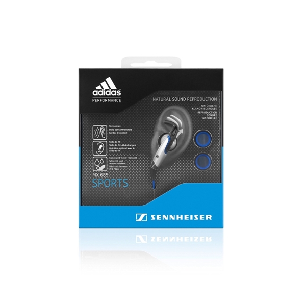 ყურსასმენი SENNHEISER MX 685 SPORTS  კაბელის სიგრძე 1,2 მ