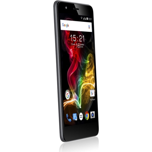 მობილური ტელეფონი FLY  FS553 Black  LTE  ეკრანი  5.5 (1280x720) 1GB