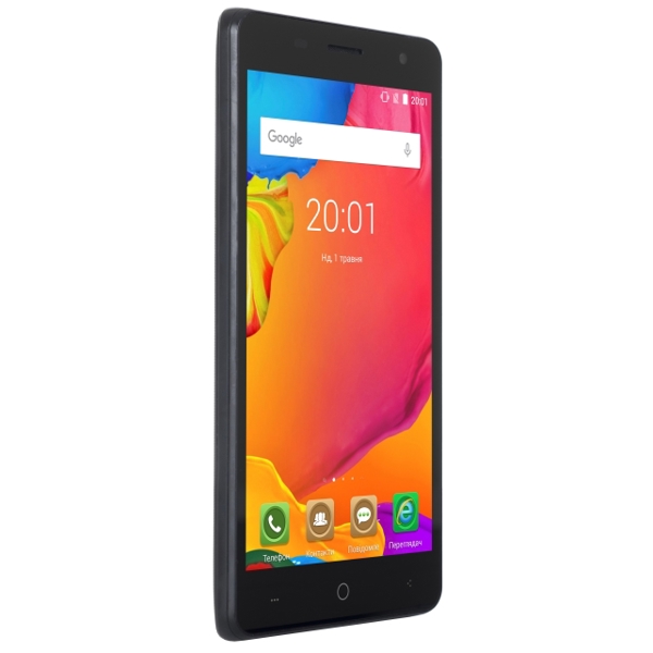 მობილური ტელეფონი ERGO B500 First Dual Sim (Black) 5 Inch  (854x480) 1GB 3G