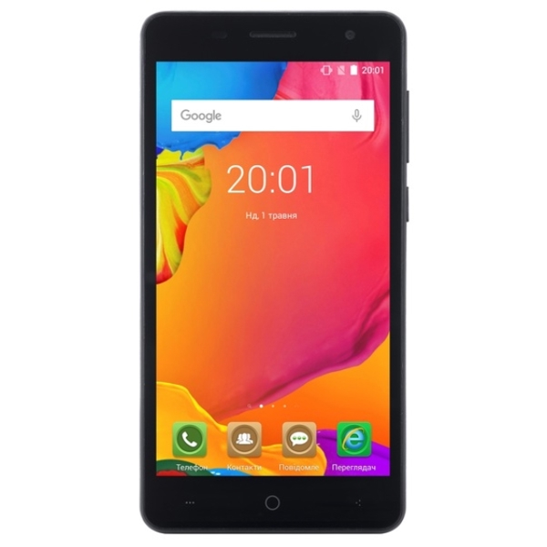 მობილური ტელეფონი ERGO B500 First Dual Sim (Black) 5 Inch  (854x480) 1GB 3G