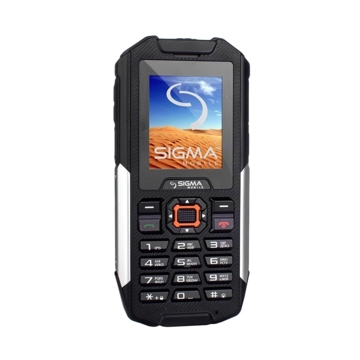 მობილური ტელეფონი SIGMA X-TREME IT68 DUAL SIM BLACK    Camera:0.3 