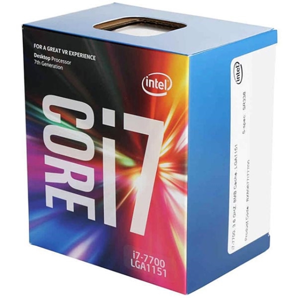 პროცესორი   Intel® Core CPU - i7-7700 4.2 GHz/8M/1151