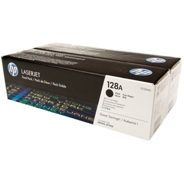 კარტრიჯი HP ORIGINAL CE320AD HP 128A 2-PACK BLACK ORIGINAL LASERJET TONER CARTRIDGES