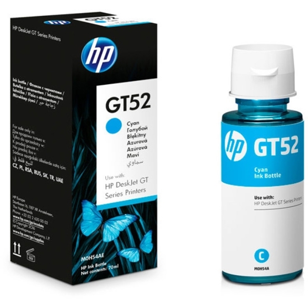 კარტრიჯი  HP ORIGINAL HP GT52 CYAN ORIGINAL INK BOTTLE