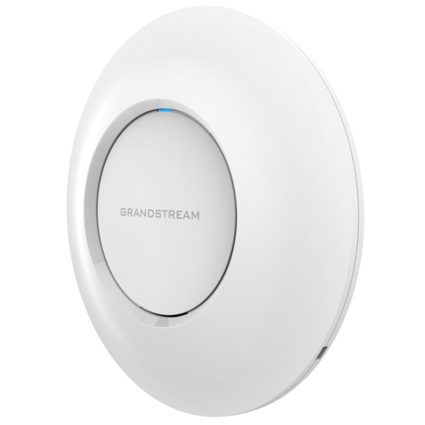 როუტერი Grandstream 1.27Gbps wireless throughput and 2x Gigabit wireline ports, Dual-band 2x2:2 MU-MIMO with beam-forming technology,Support 802.3af Power-over-Ethernet (PoE), Support 450+ concurrent WiFi client devices, Up to 165-meter coverage range, Embedded controller al