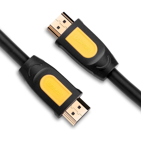 UGREEN HD101 (10167) HDMI to HDMI Cable, 5m, Yellow/Black