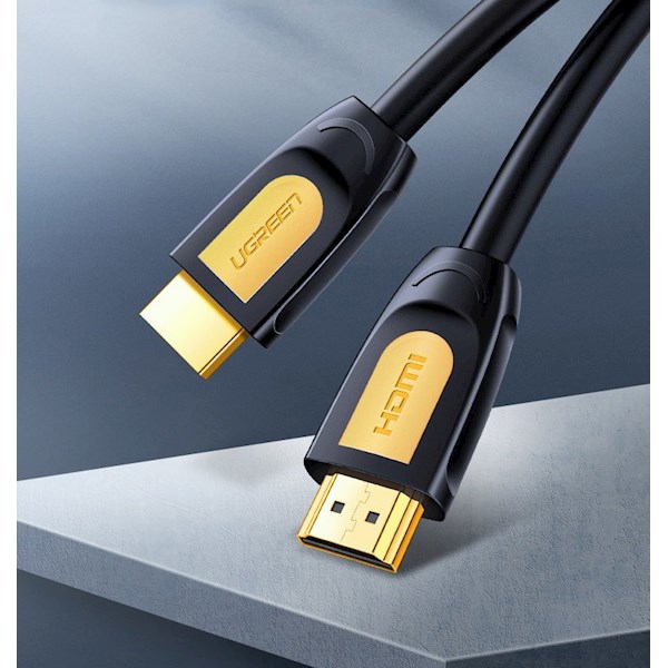 UGREEN HD101 (10167) HDMI to HDMI Cable, 5m, Yellow/Black