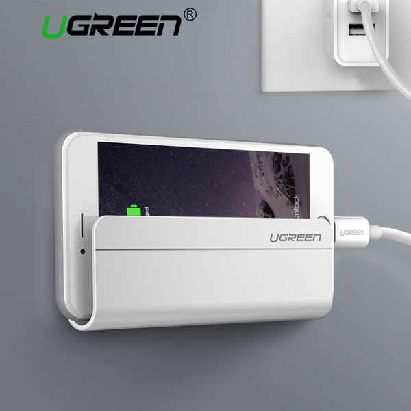 ტელეფონის სამაგრი UGREEN LP108 (30394) Adhesive Wall Mount Cell Phone Charging Holder For Phone