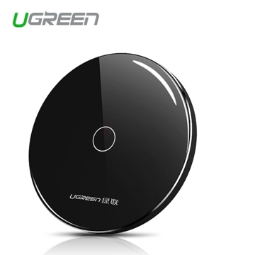 Wireless სწრაფი დამტენი Ugreen  CD134  10W Qi Wireless Charger for iPhone 8 / X Wireless Quick Charge for Samsung S8 / S8 + / S7 Edge Nexus5 Lumia 820 USB Charger Pad