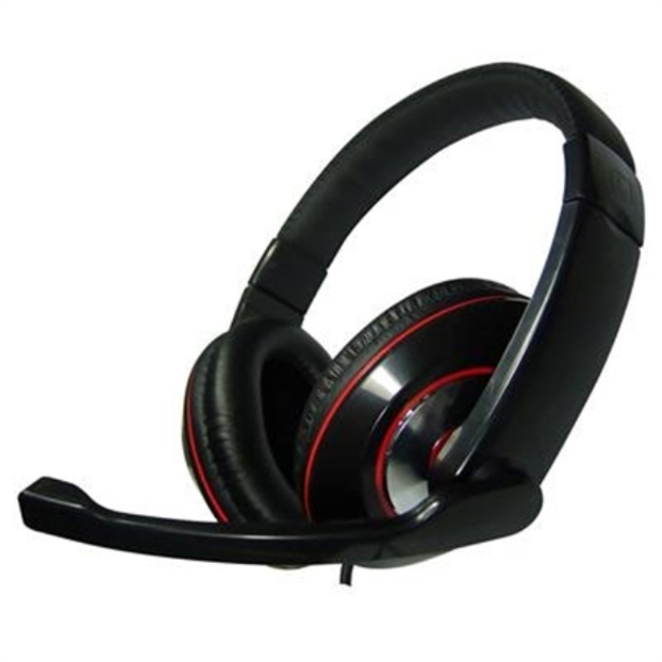 ყურსასმენი Gembird MHS-001-GW Stereo headset 3.5 mm Glossy black Built-in microphone