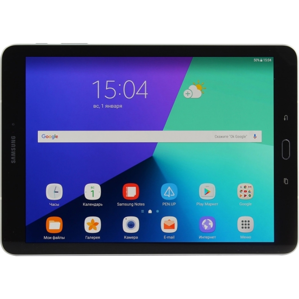 პლანშეტი  SAMSUNG GALAXY TAB S3  9.7" SUPER AMOLED  (2048 X 15369) ,4GB, 32GB, 5 MP+13MP, MICROSD (256GB), WI-FI WHITE