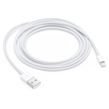 USB კაბელი Apple MD819ZM/A Lightning to USB Cable (2m)