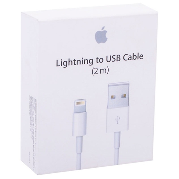 USB კაბელი Apple MD819ZM/A Lightning to USB Cable (2m)