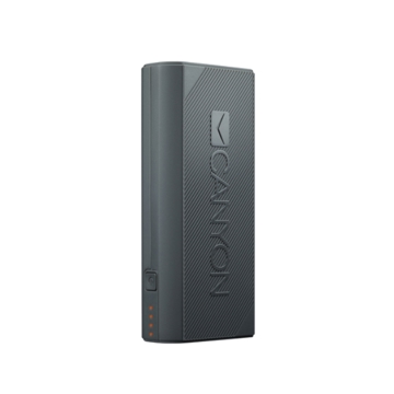 პორტატული დამტენი CANYON POWER BANK 4400MAH (COLOR: DARK GREY) BUILT-IN LITHIUM-ION BATTERY OUTPUT