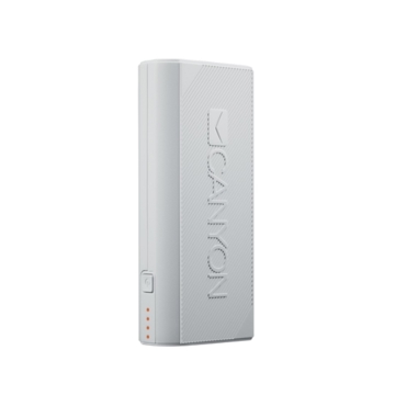 პორტატული დამტენი CANYON POWER BANK 4400MAH (COLOR: WHITE) BUILT-IN LITHIUM-ION BATTERY OUTPUT