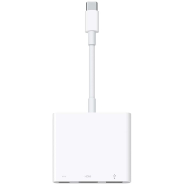 USB-C ადაპტერი Apple MJ1K2ZM/A AV Digital Multiport Adapter White