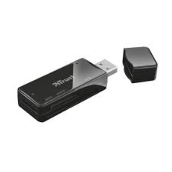 ბარათის წამკითხველი TRUST NANGA USB 2.0 CARDREADER