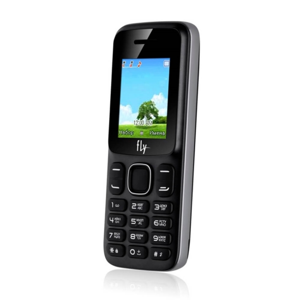 მობილური ტელეფონი Fly  FF181_Black, 1.77  128x160, 312MHz, 1 Core, 32MB RAM, 32MB, up to 16GB flash, 2 Sim, 2G, BT, 1700mAh