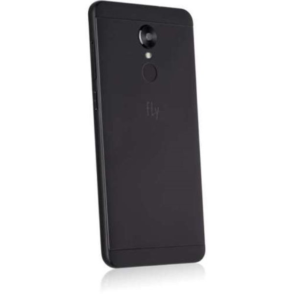 მობილური ტელეფონი FLY FS523_Black, 5.0" 1280x720, 1.3GHz Quad Core, 8GB, 1GB, 8MP/2MP, 2 Sim, LTE, BT, WiFi, 2400mAh, Android 7.0, Fingerprint