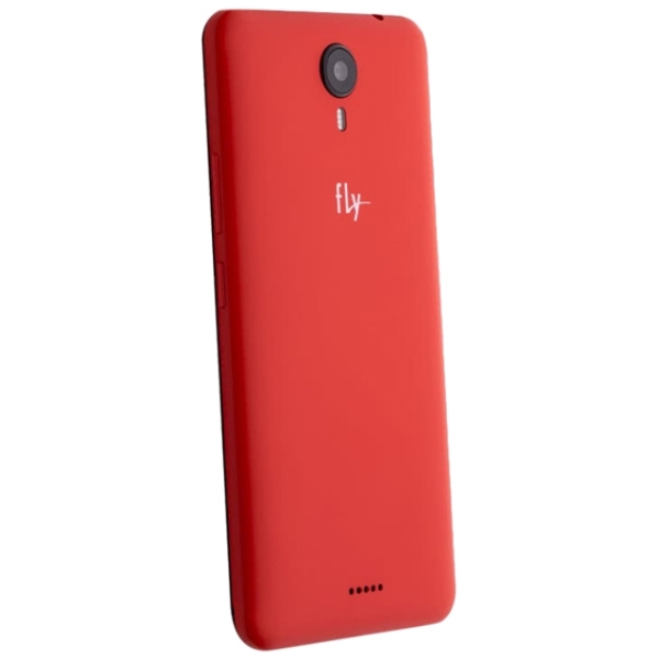 მობილური ტელეფონი FLY FS517_Black+Red 5'' 1280x720, 1.5GHz, 4 Core, 1GB RAM, 8GB, up to 32GB flash, 8Mpix/2Mpix, 2 Sim, 2G, 3G, LTE, BT, Wi-Fi, GPS, 2100mAh, Android 6.0, 136g