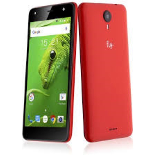 მობილური ტელეფონი FLY FS517_Black+Red 5'' 1280x720, 1.5GHz, 4 Core, 1GB RAM, 8GB, up to 32GB flash, 8Mpix/2Mpix, 2 Sim, 2G, 3G, LTE, BT, Wi-Fi, GPS, 2100mAh, Android 6.0, 136g