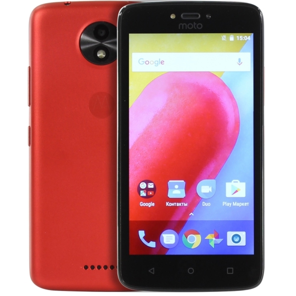 მობილური ტელეფონი MOTO С (XT1754) red, 5.0 inches, 480x854 pixels, Quad-core 1.3 GHz , 16 GB, 1 GB RAM,2 MP/5 MP, AF, 2350 mAh.