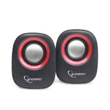 დინამიკი GMB Speaker/ Gembird/ Gembird/STEREO SPEAKER SPK-107A BLACK/RED 2.0 