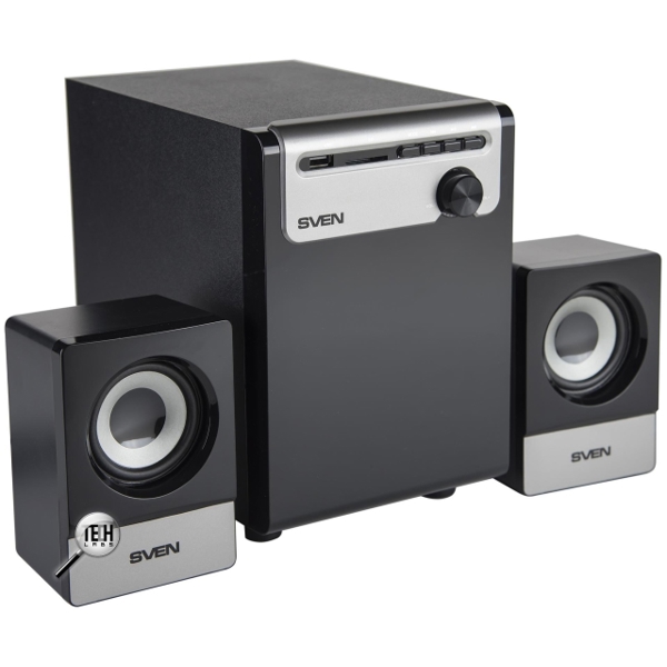 დინამიკი SVEN MS-110, black (10W, USB/SD) 2.1