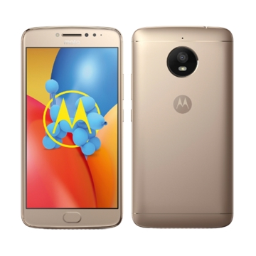 მობილური ტელეფონი  MOTO E Plus (XT1771)gold, 5.5 inches, 720x1280, Quad-core 1.3 GHz, 16 GB, 3 GB RAM, 5 MP/13 MP, 5000 mAh.