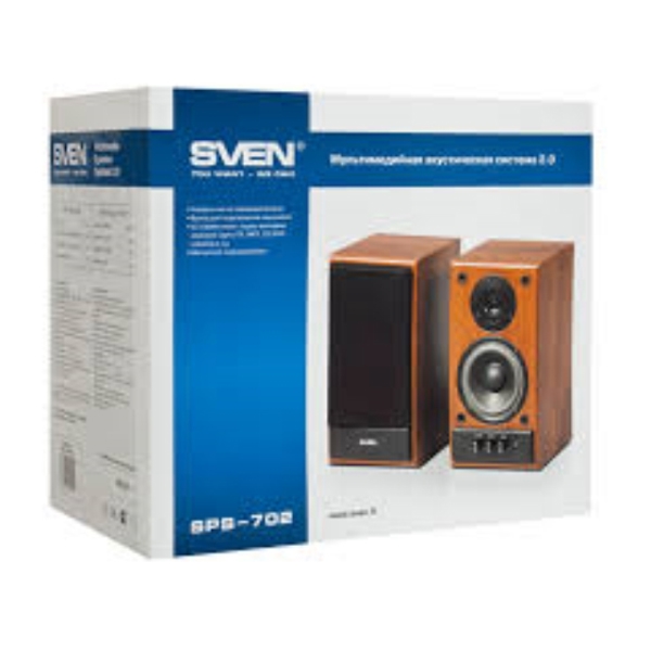 დინამიკი  SVEN SPS-702, walnut 2.0 გამომავალი სიმძლავრე  40 