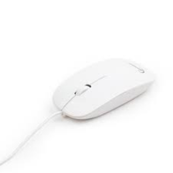 მაუსი  GEMBIRD Optical mouse 1200DPI, USB, white MUS-103-W