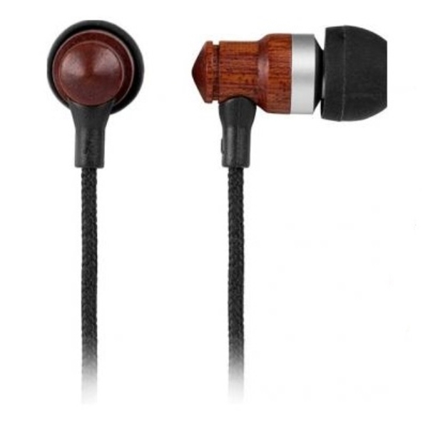 ყურსასმენი SVEN E-400M  Stereo in-ear earbuds with microphone , wooden