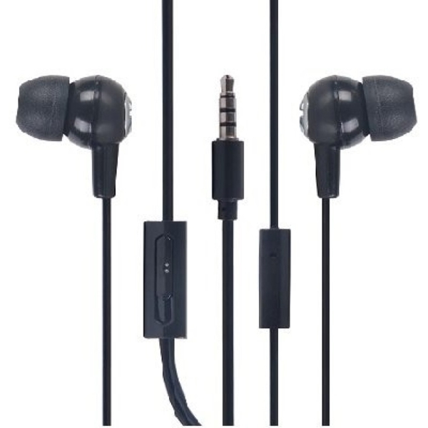 ყურსასმენი  INTEX T-EP808 Earphone Berry With Mic  I