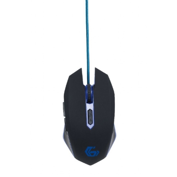 მაუსი  GEMBIRD Gaming mouse 2400DPI , USB, blue  MUSG-001-B"USB