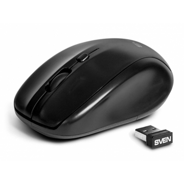 მაუსი SVEN RX-305 black Wireless 800/1200/1600 dpi