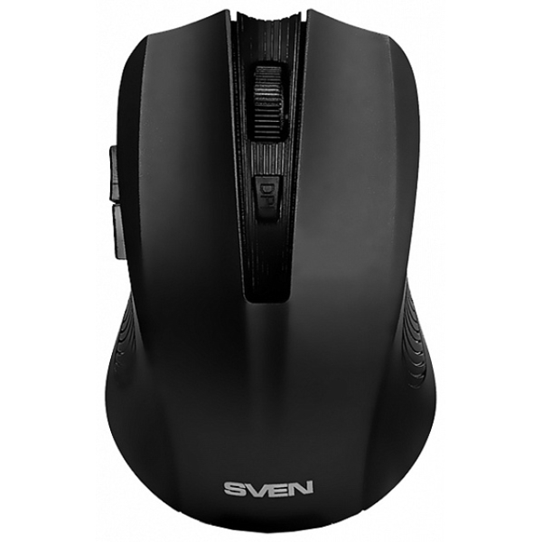 მაუსი SVEN RX-345 black, Wireless ; 600/1000/1400 dpi