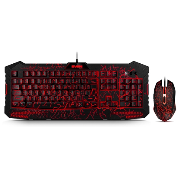 კლავიატურა Keyboard and mouse set SVEN GS-9400 usb