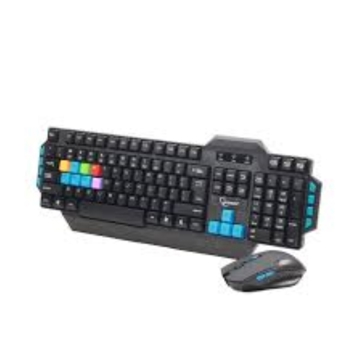 კლავიატურა GEMBIRD Keyboard + Mouse USB gaming set, US layout KBS-UMG-01