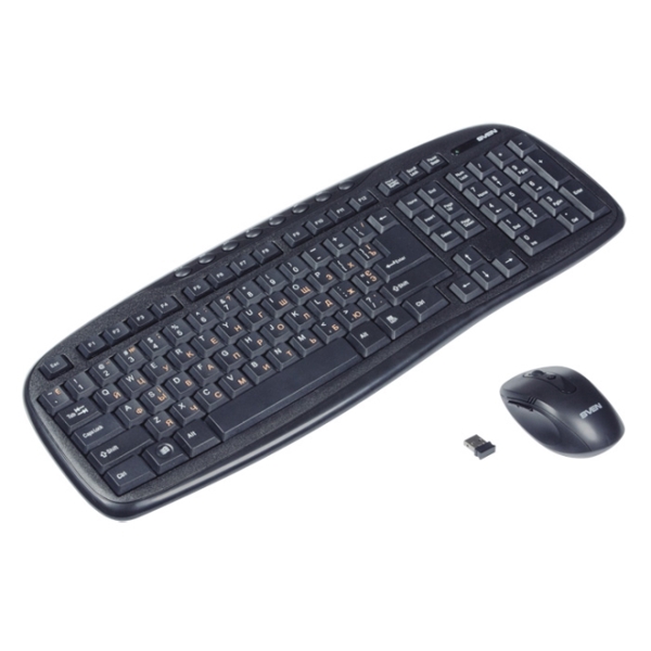 კლავიატურა Keyboard and mouse set SVEN Comfort 3400 Wireless