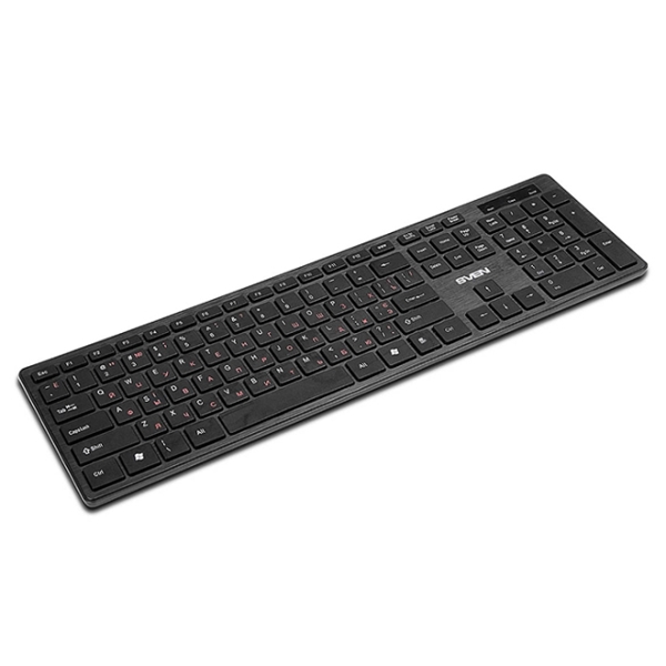 კლავიატურა Wireless keyboard SVEN Elegance 5800 black; 