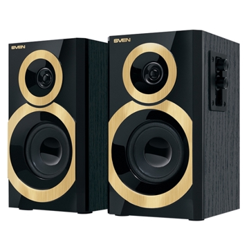 დინამიკი SVEN SPS-619 GOLD, black; 20W (2 × 10); 115 × 200 × 130  2.0