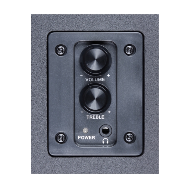 დინამიკი SVEN SPS-619 GOLD, black; 20W (2 × 10); 115 × 200 × 130  2.0