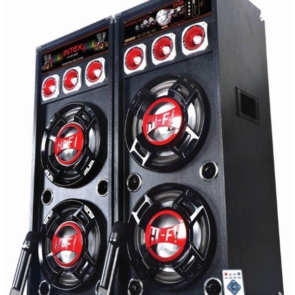 დინამიკი INTEX DJ420K SUF With FM/SD/USB/BLUETOOTH/Karaoke  