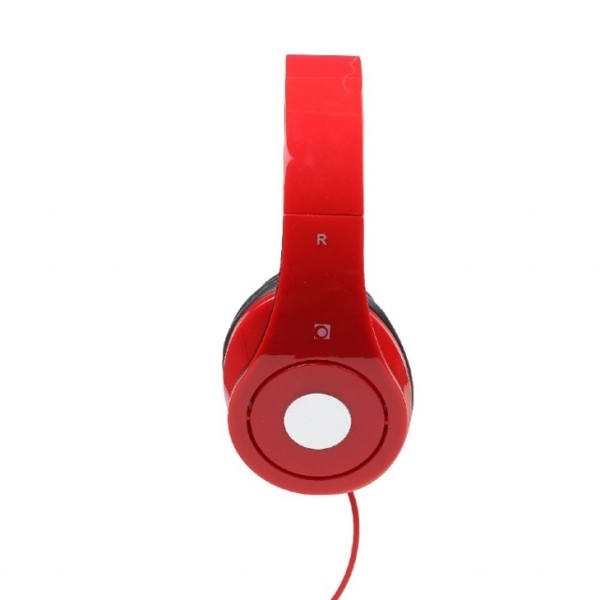 ყურსასმენი  GEMBIRD Folding stereo headphones ''Detroit'', red"