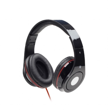 ყურსასმენი  GEMBIRD Folding stereo headphones ''Detroit'', black"