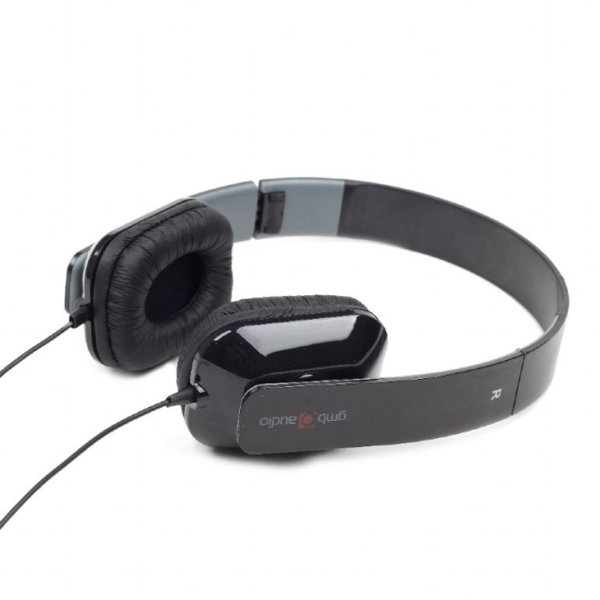 ყურსასმენი  GEMBIRD Folding stereo headphones ''Rome'', black"